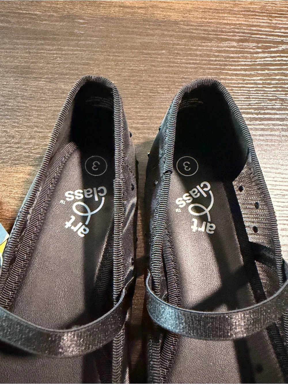 art class Black Mary Jane Ballet Flats